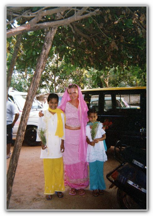 Cousin Stuart Wife Karen at their Wedding